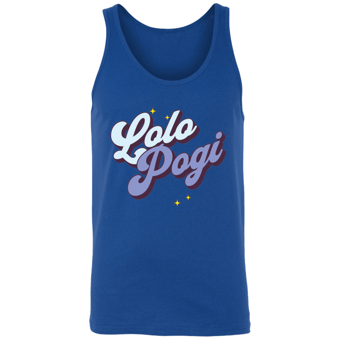 Lolo Pogi Unisex Cotton Tank Top