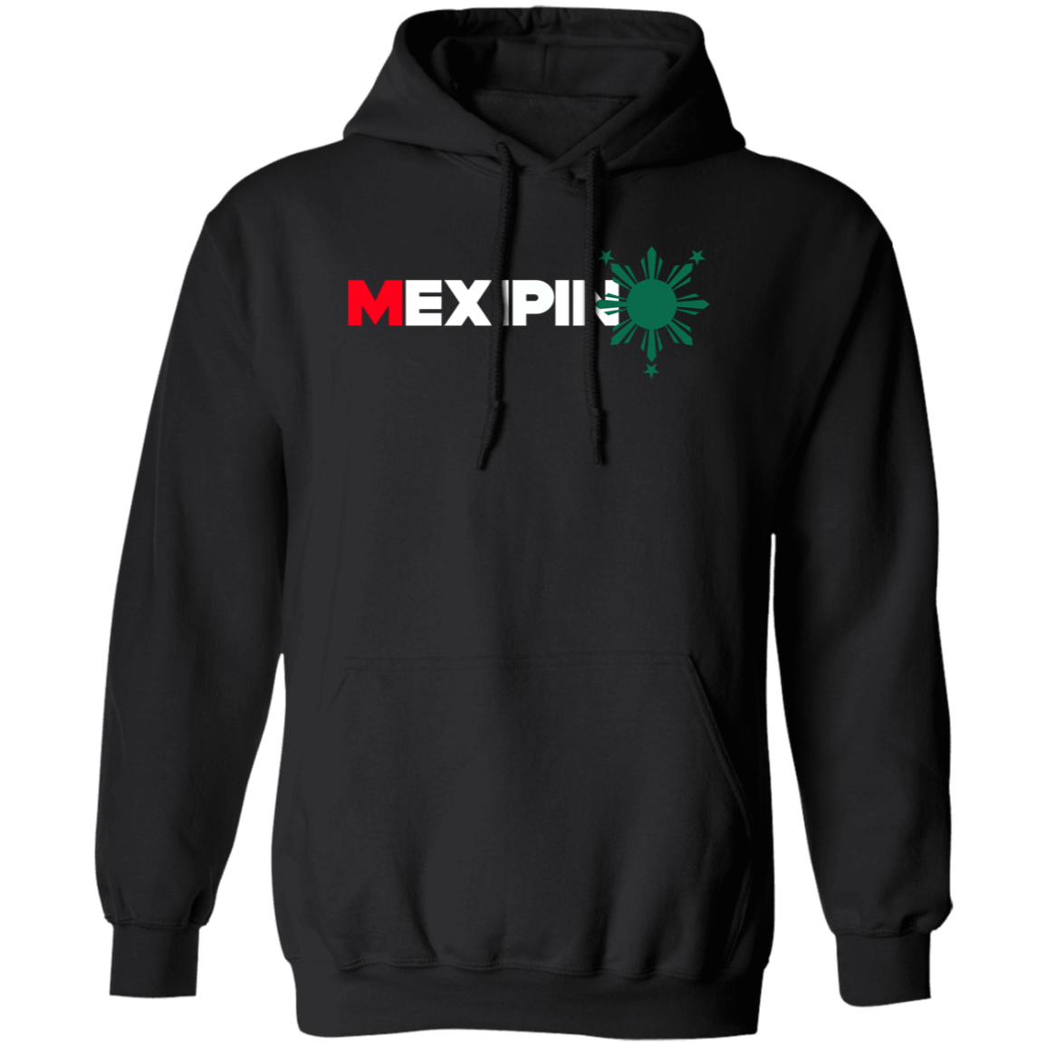 Mexipino with Sun Unisex Pullover Hoodie