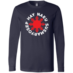 Hay Naku Susmaryosep Red Sun Unisex Jersey Long Sleeve T-Shirt