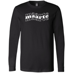 Maarte in Triple Unisex Jersey Long Sleeve T-Shirt