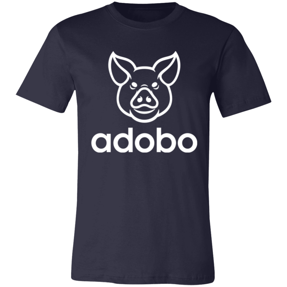 Adobo Pig Head Unisex Jersey T-Shirt