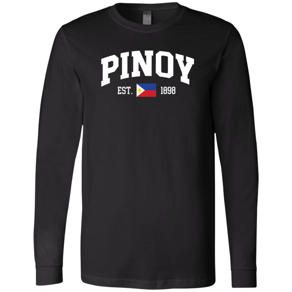 Pinoy Est 1898 Unisex Jersey Long Sleeve T-Shirt