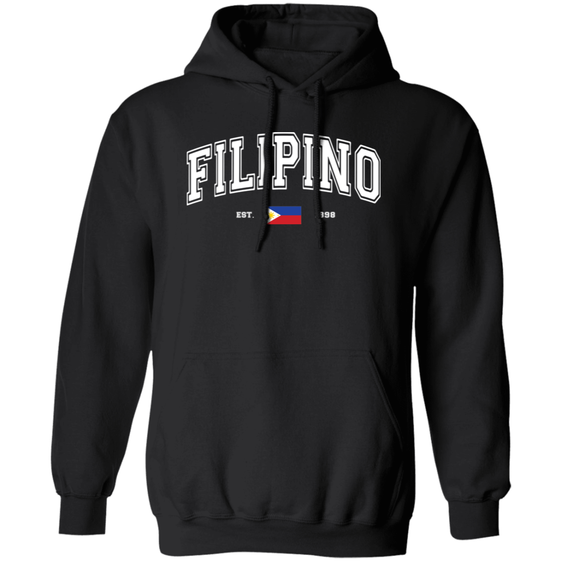 Filipino Est 1898 Unisex Pullover Hoodie