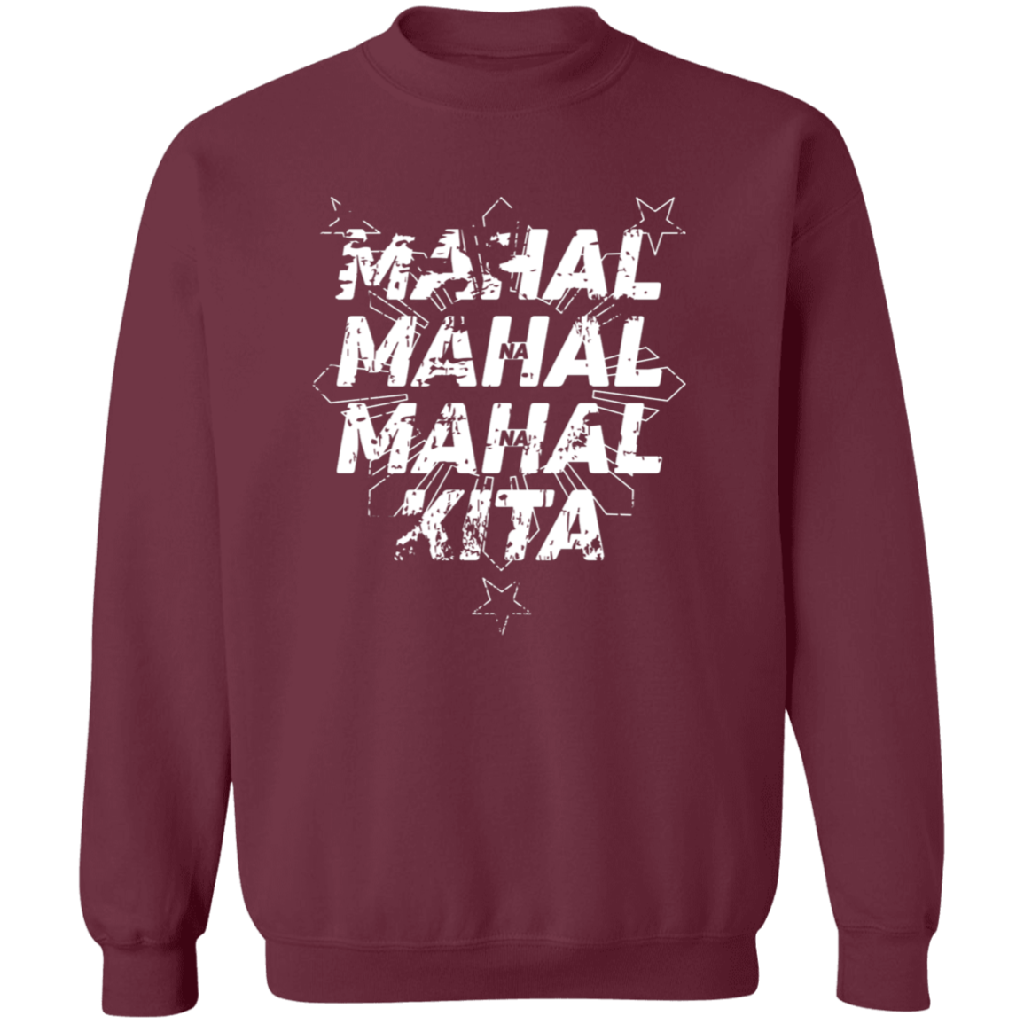 Mahal Na Mahal Na Mahal Kita Unisex Crewneck Pullover Sweatshirt