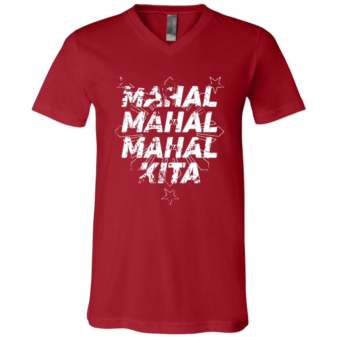 Mahal Na Mahal Na Mahal Kita Unisex Jersey V-Neck T-Shirt