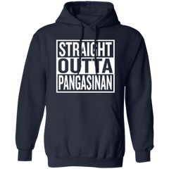 Straight Outta Pangasinan Unisex Pullover Hoodie