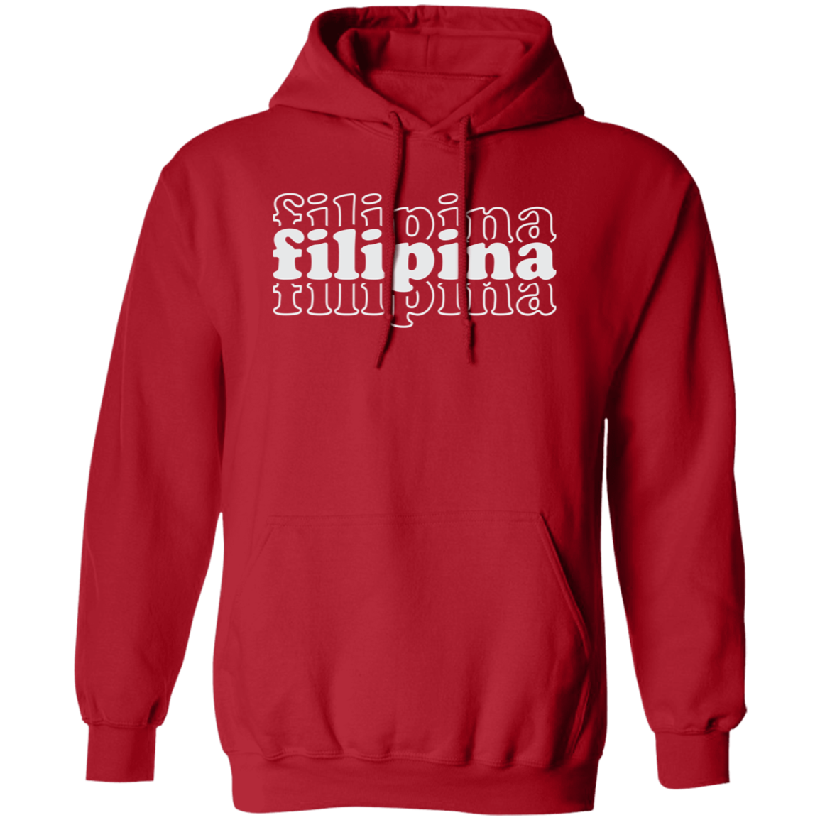 Filipina Triple Unisex Pullover Hoodie