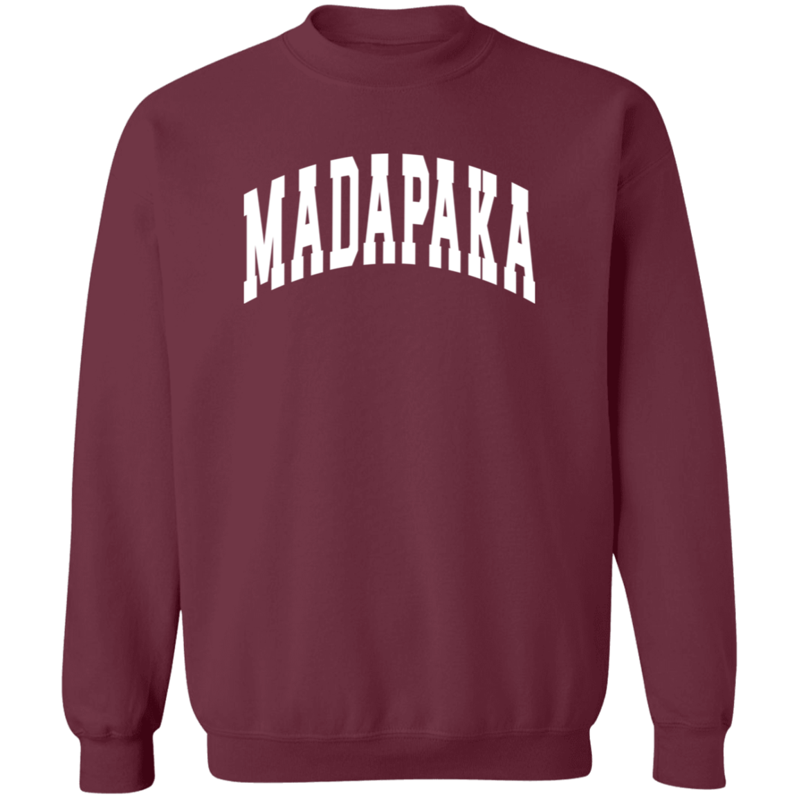 Madapaka Unisex Crewneck Pullover Sweatshirt