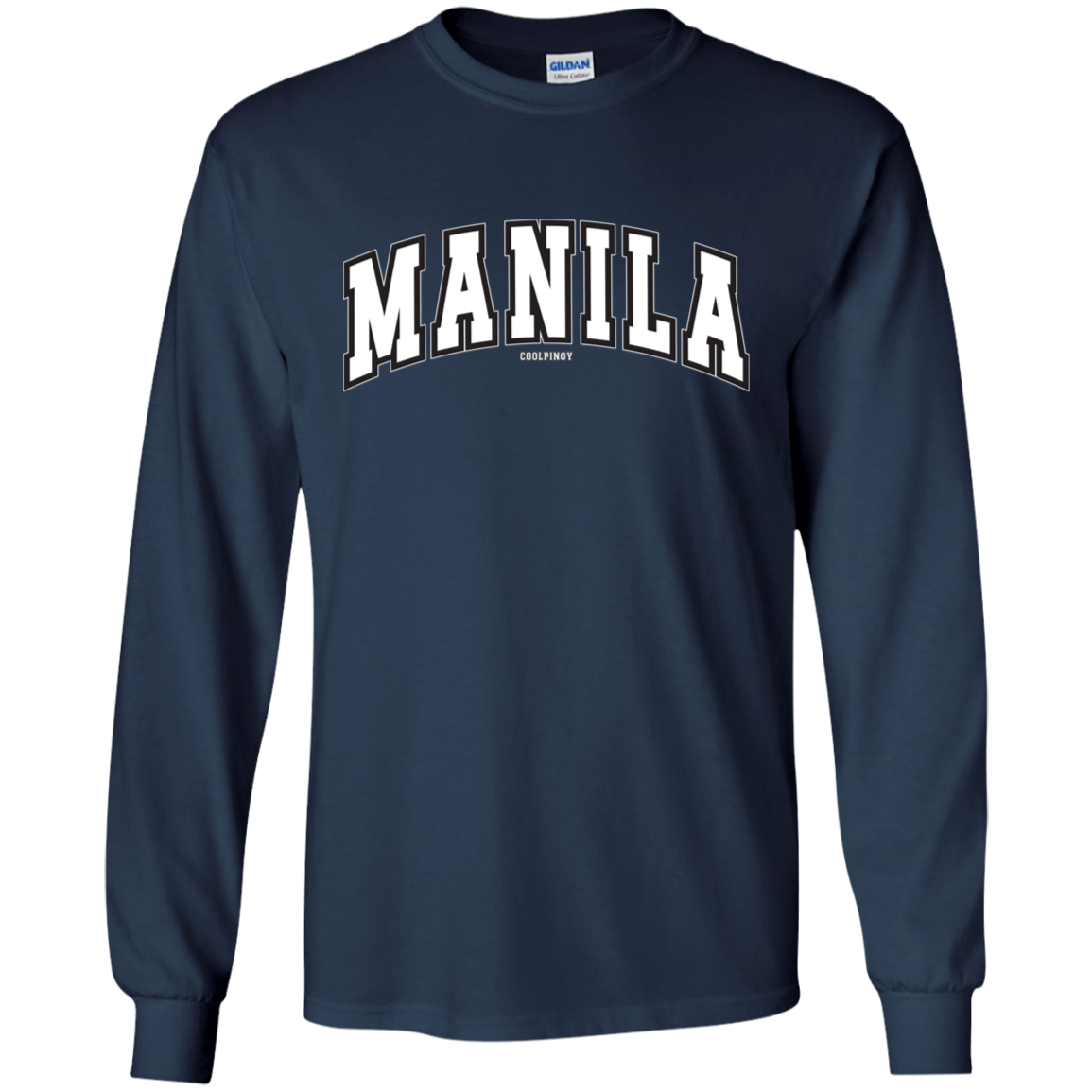 Manila Arch White CP Youth Long Sleeve T-Shirt