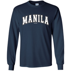 Manila Arch White CP Youth Long Sleeve T-Shirt