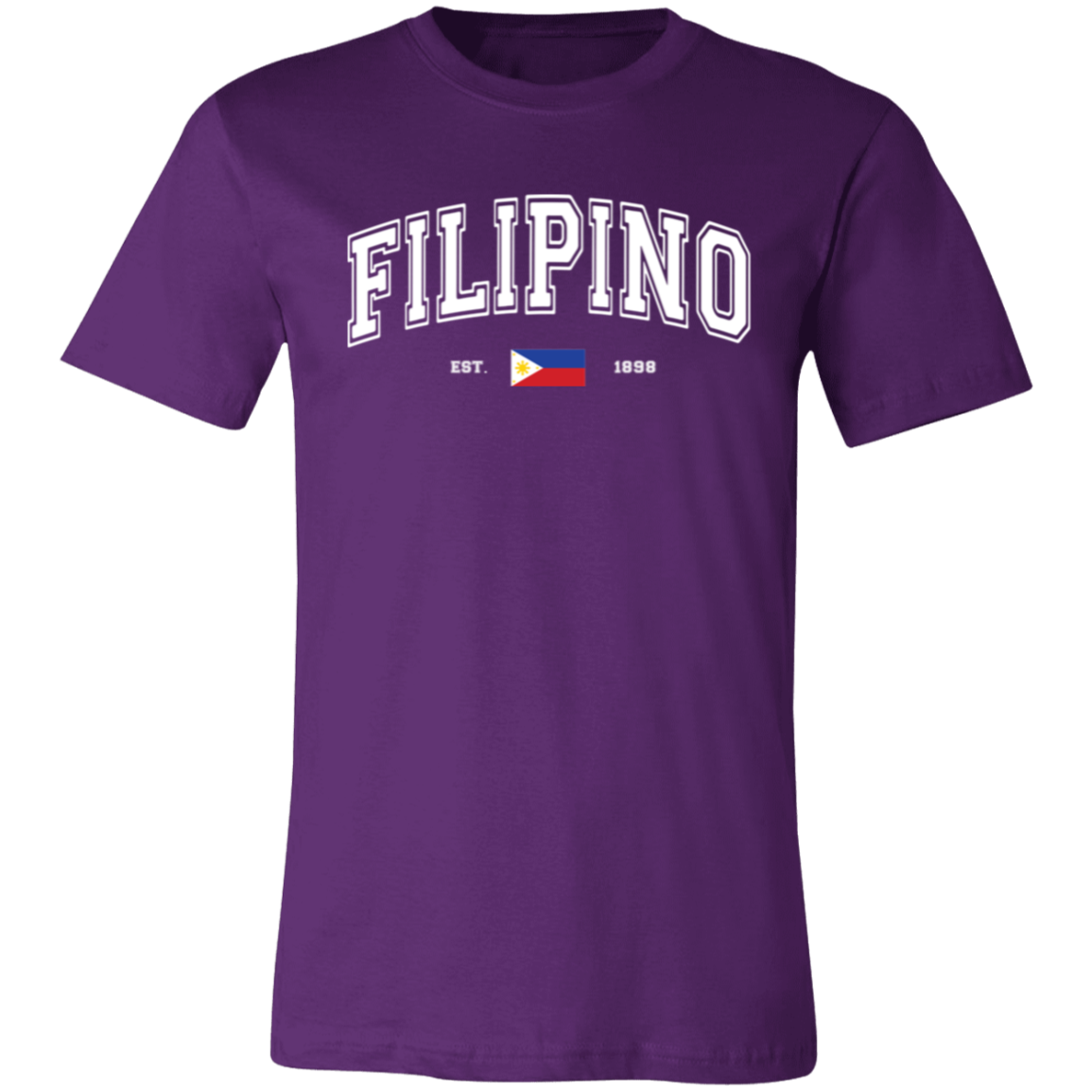 Filipino Est 1898 Unisex Jersey T-Shirt