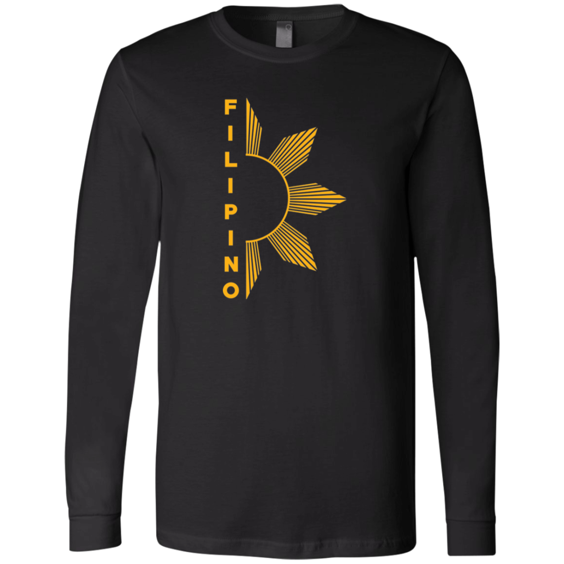 Filipino Half Sun Unisex Jersey Long Sleeve T-Shirt