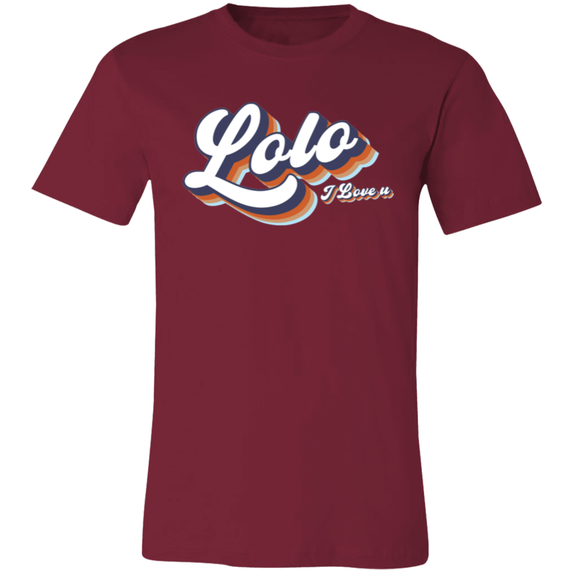 Lolo I Love U Unisex Jersey T-Shirt