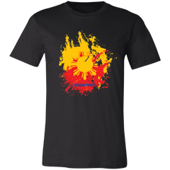 Sun and Stars Splashed Unisex Jersey T-Shirt