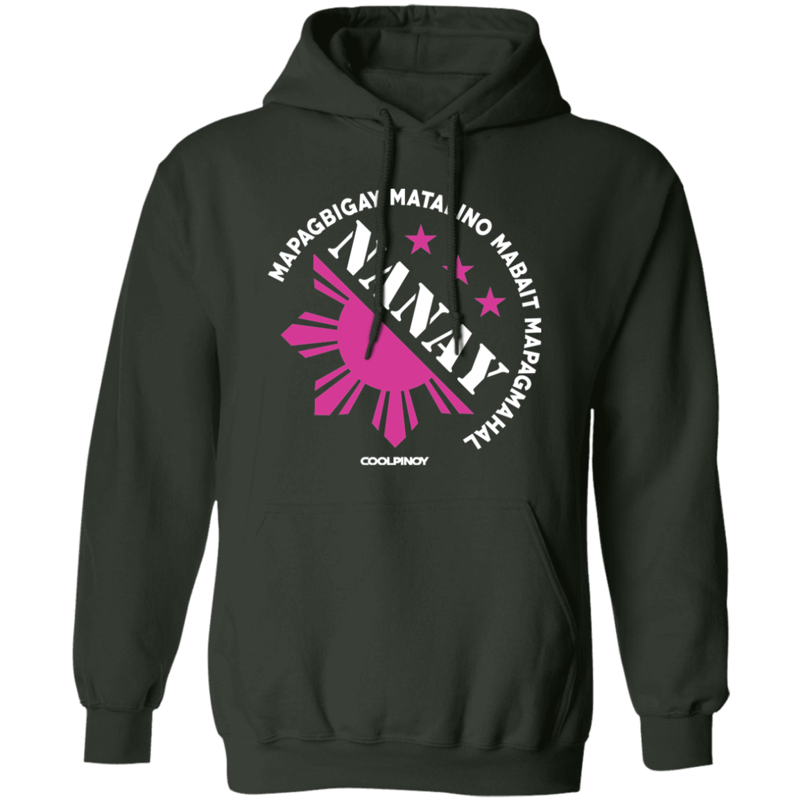 Matalino Mapagmahal Nanay Unisex Pullover Hoodie