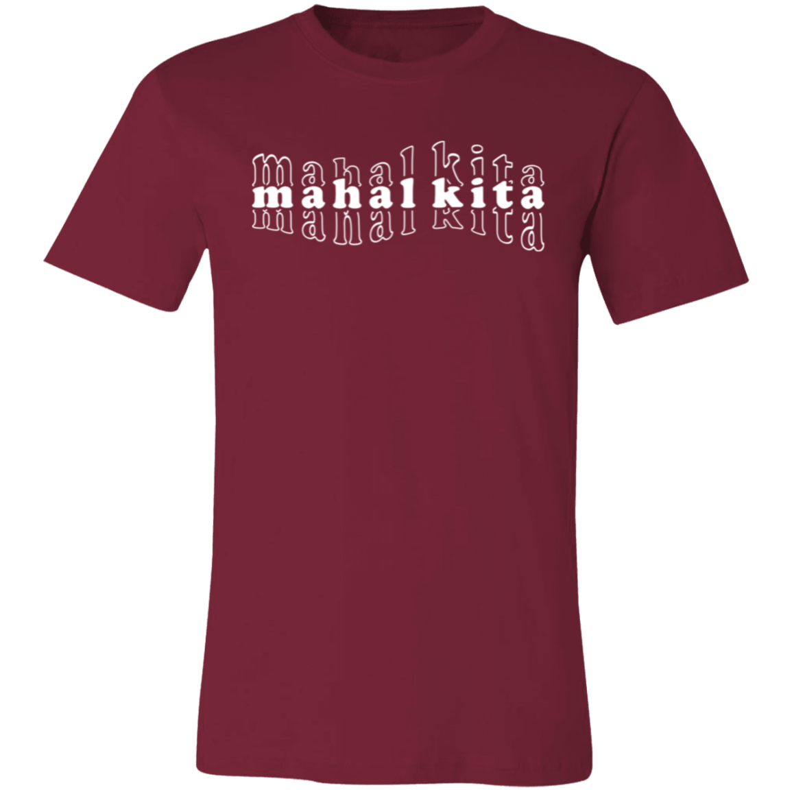 Mahal Kita Mesh Warp Unisex Jersey T-Shirt