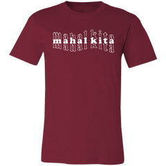 Mahal Kita Mesh Warp Unisex Jersey T-Shirt