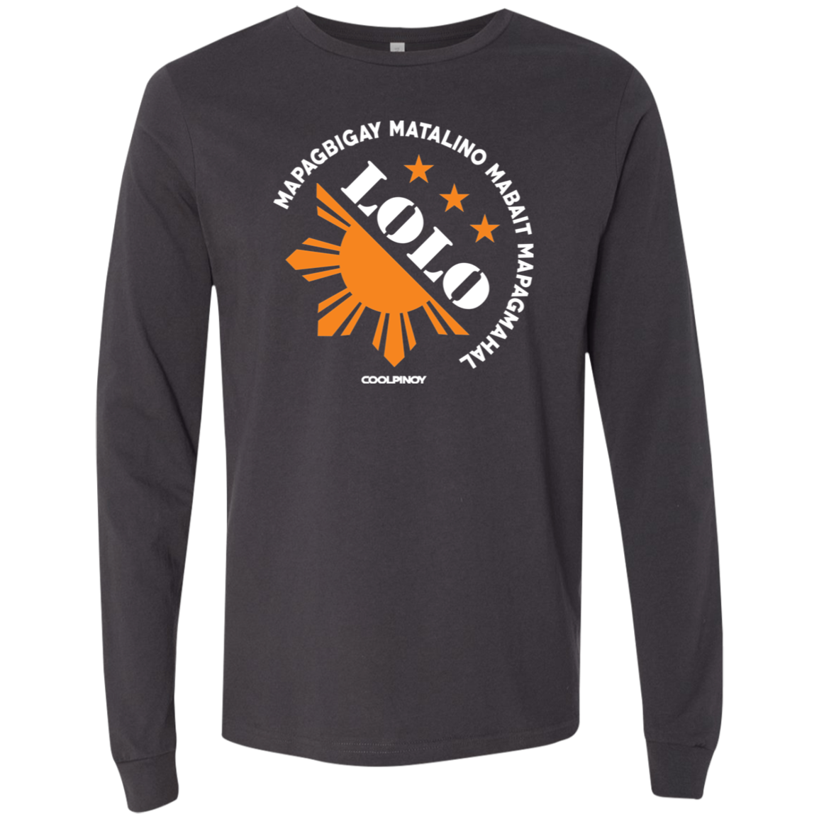 Matalino Mapagmahal Lolo Mens Jersey Long Sleeve T-Shirt