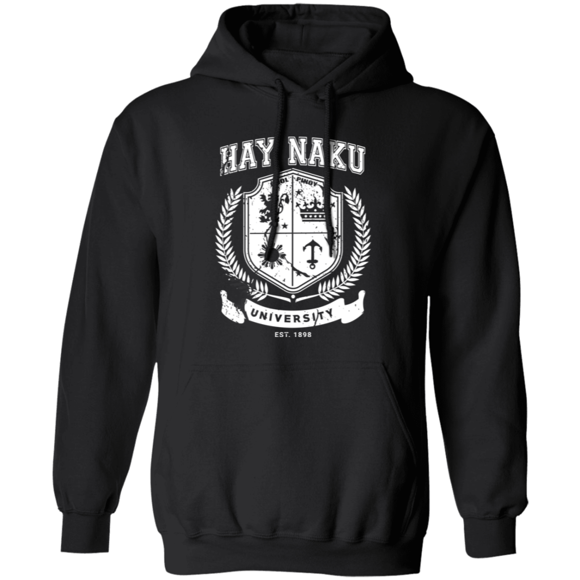 Hay Naku University Distressed CP Unisex Pullover Hoodie