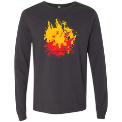 Sun and Stars Splashed Unisex Jersey Long Sleeve T-Shirt