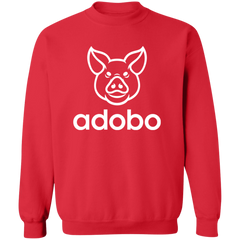 Adobo Pig Head Unisex Crewneck Pullover Sweatshirt