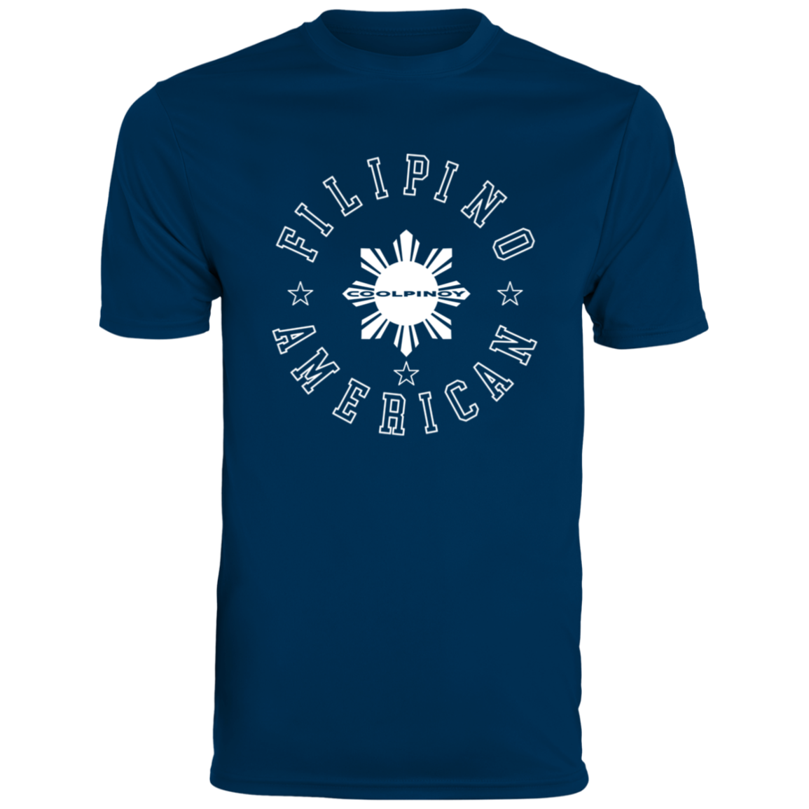 Filipino American White Sun Moisture-Absorbing Shirt