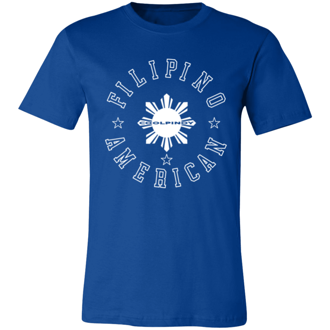 Filipino American White Sun Unisex Jersey T-Shirt