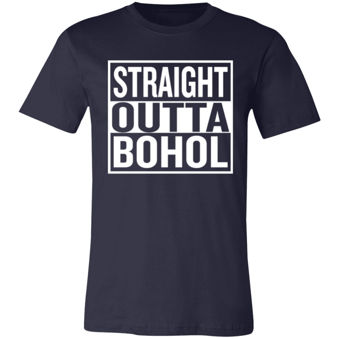 Straight Outta Bohol Unisex Jersey T-Shirt