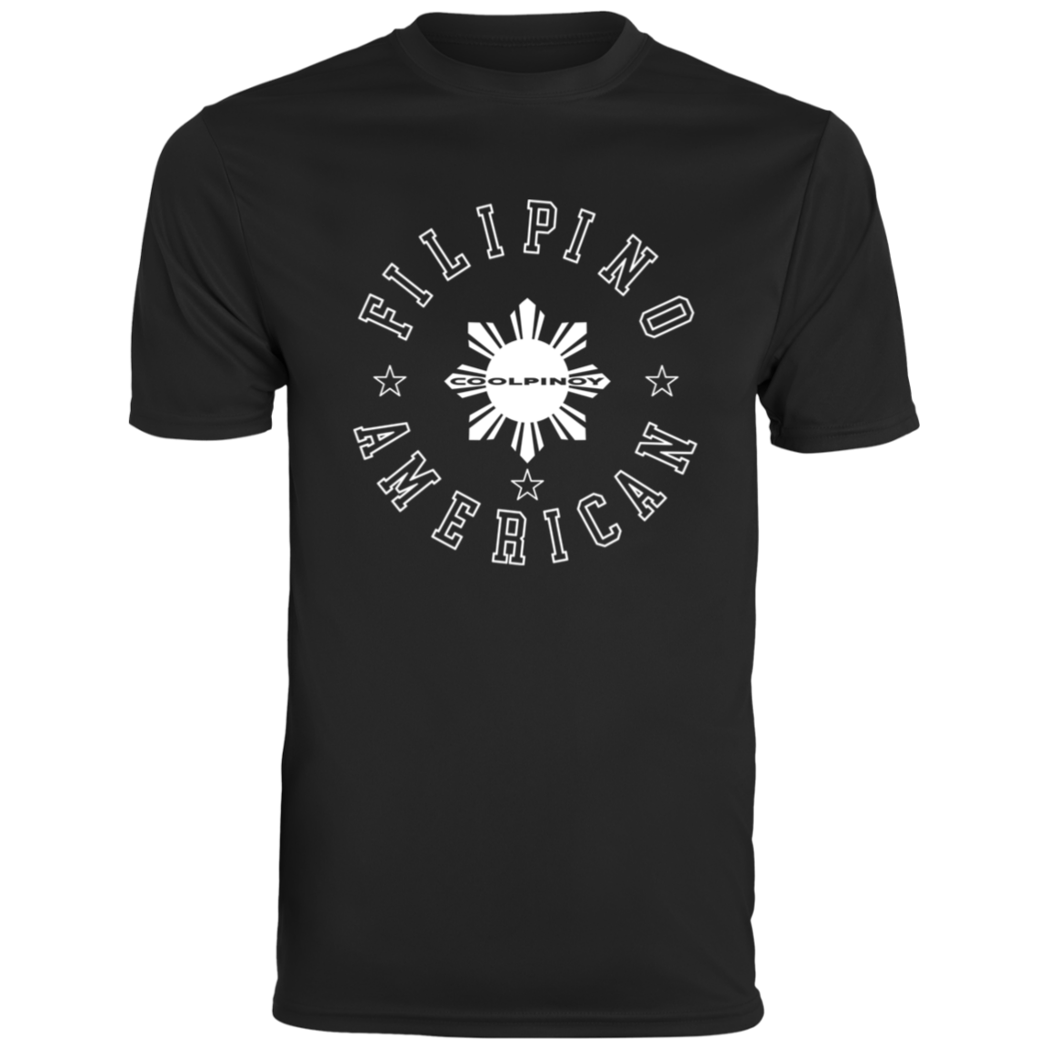 Filipino American White Sun Moisture-Absorbing Shirt