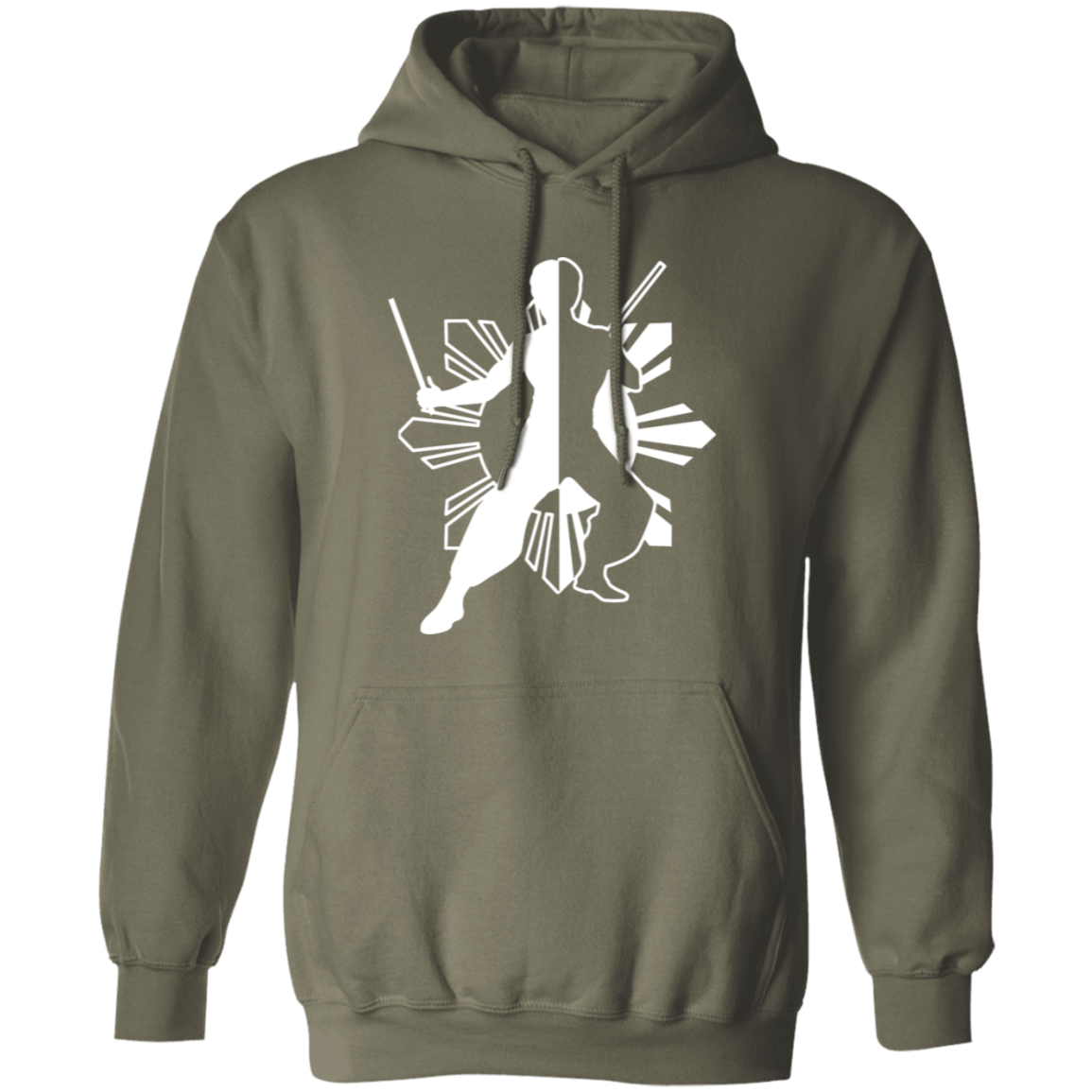 Kali Eskrima Ying Yang Unisex Pullover Hoodie