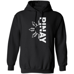 Pinay in Vertical Half Sun Unisex Pullover Hoodie