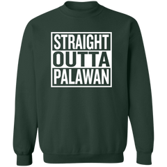 Straight Outta Palawan Unisex Crewneck Pullover Sweatshirt