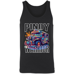 Filipino Warrior Jeepney Unisex Cotton Tank Top