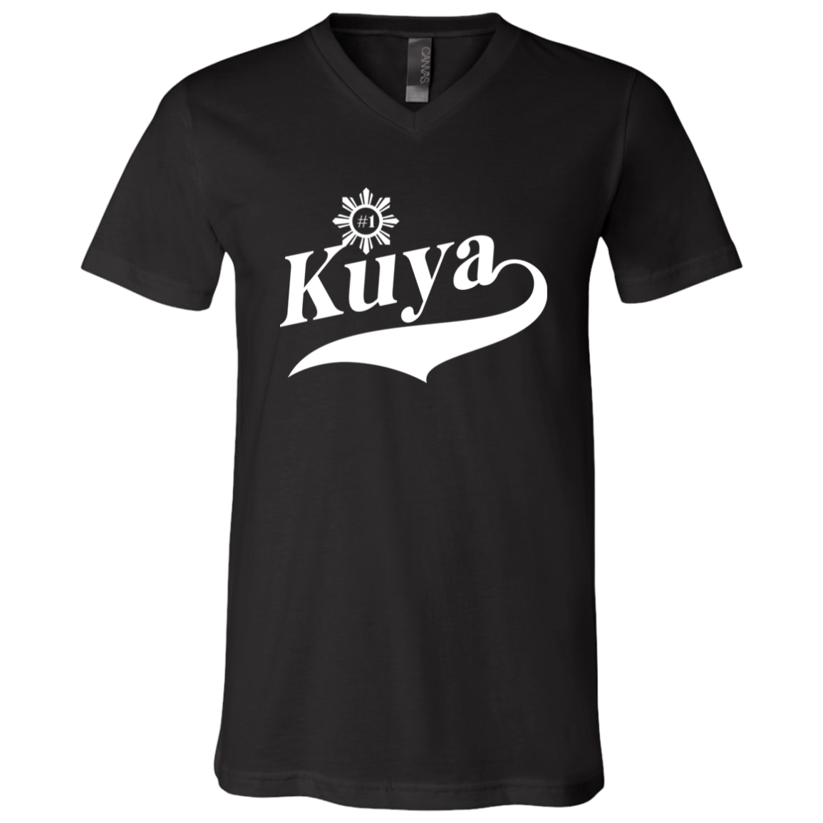 Number One Kuya Unisex Jersey V-Neck T-Shirt