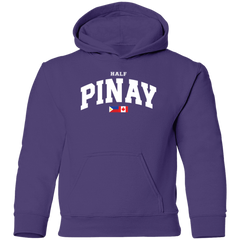 Half Pinay FILCAN Flag Youth Pullover Hoodie