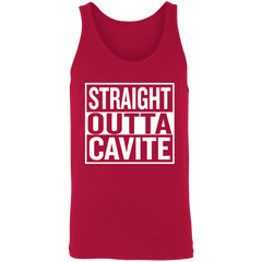 Straight Outta Cavite Unisex Cotton Tank Top