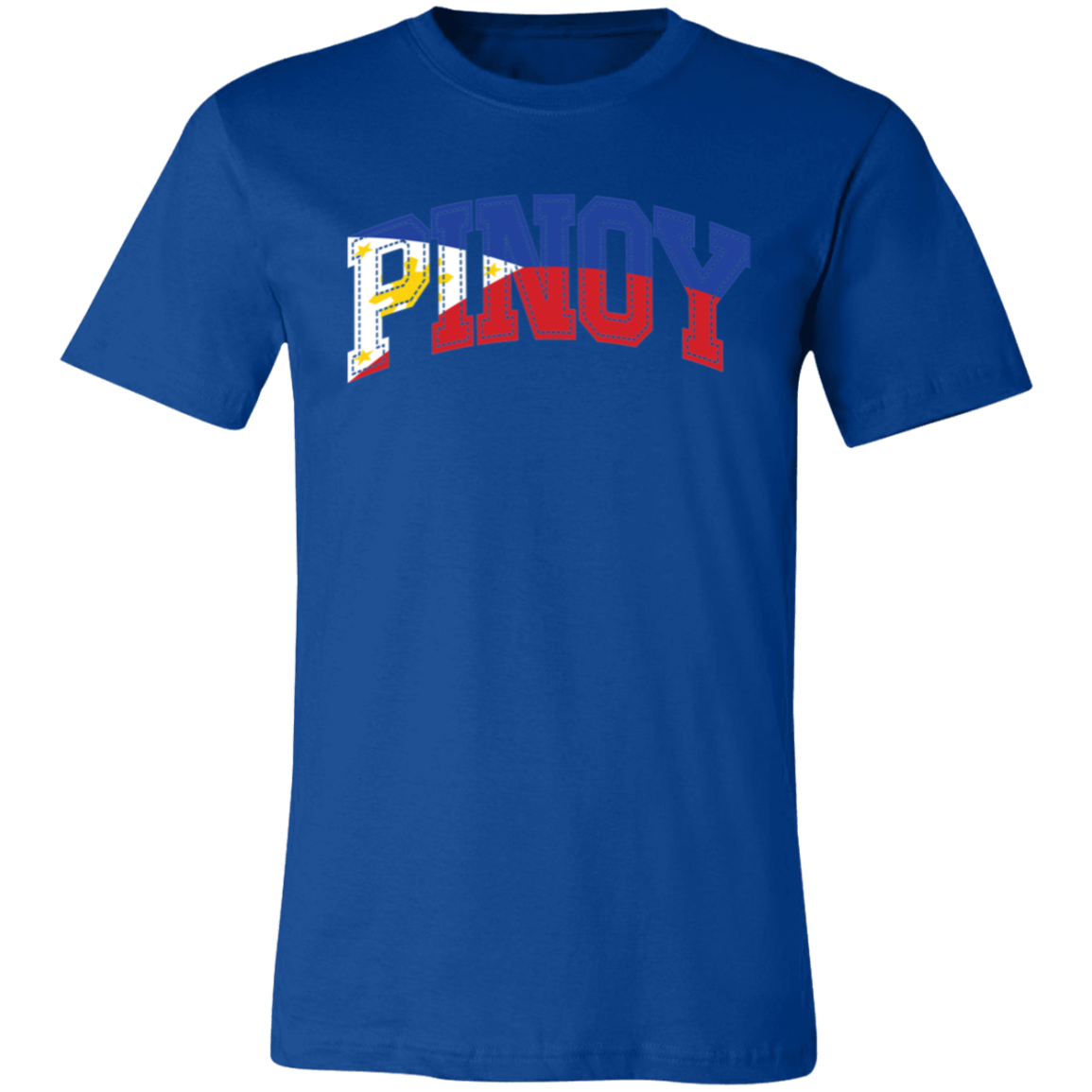 Pinoy with Flag Embedded Unisex Jersey T-Shirt