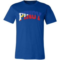 Pinoy with Flag Embedded Unisex Jersey T-Shirt