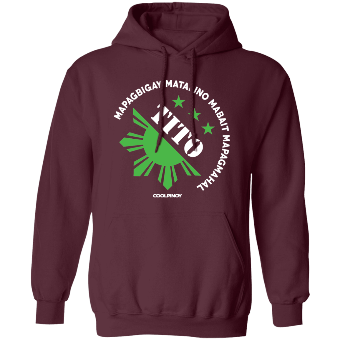 Matalino Mapagmahal Tito Unisex Pullover Hoodie