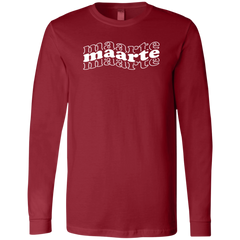 Maarte in Triple Unisex Jersey Long Sleeve T-Shirt