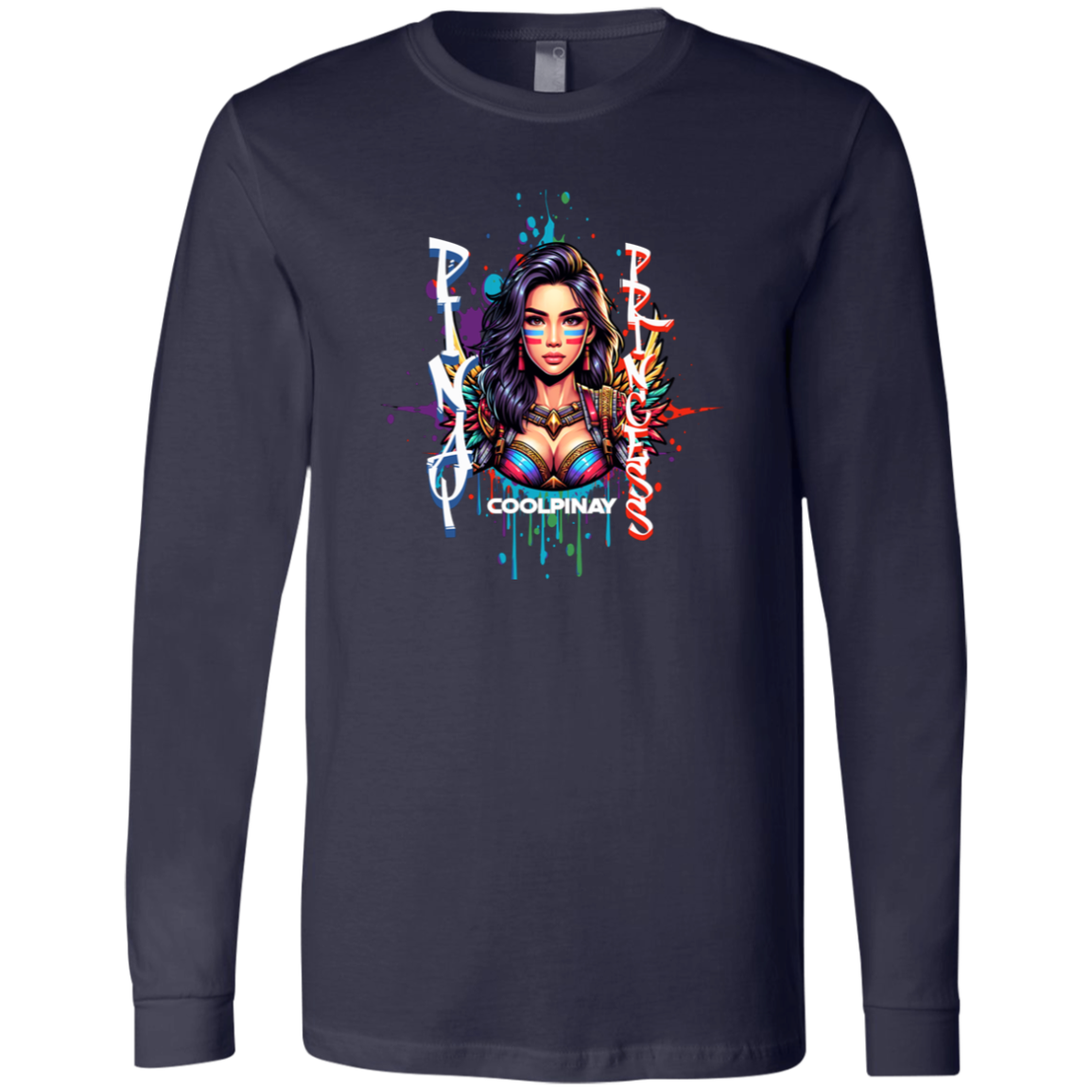 Pinay Princess Unisex Jersey Long Sleeve T-Shirt