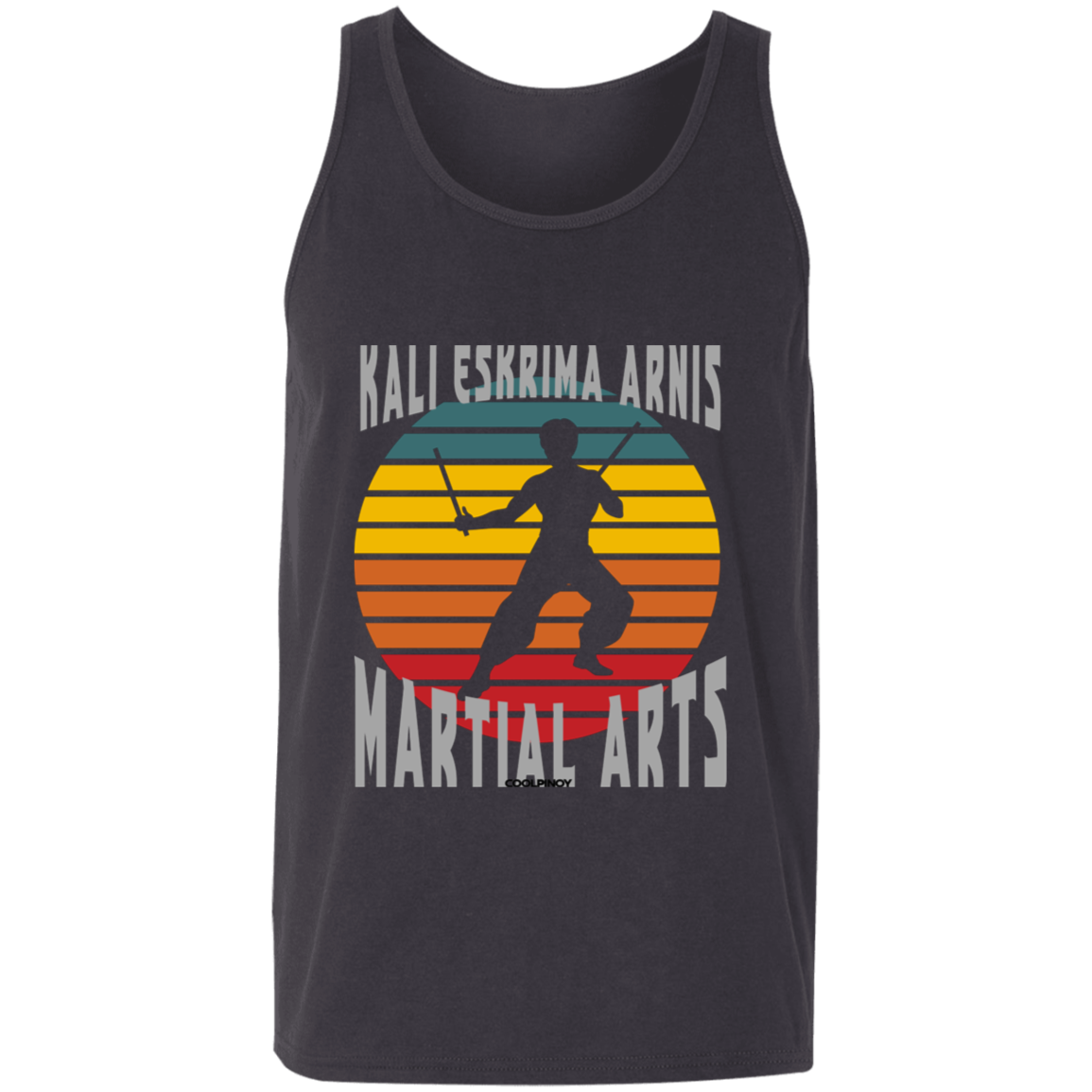 Kali Eskrima Arnis Martial Arts BL Unisex Cotton Tank Top