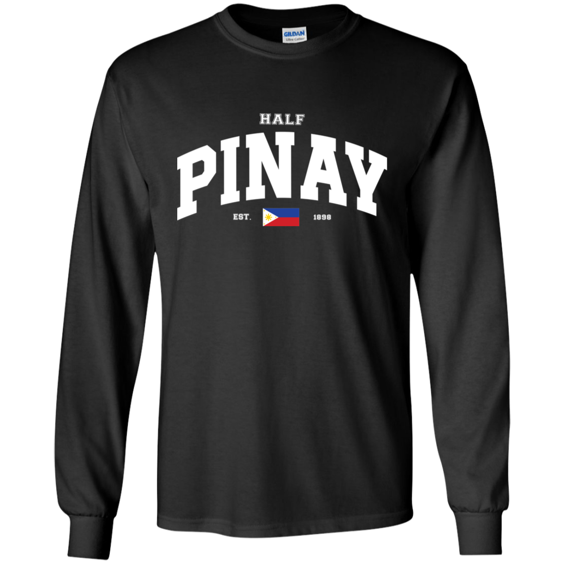 Half Pinay Youth Long Sleeve T-Shirt