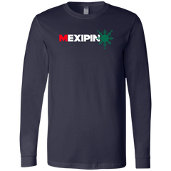 Mexipino with Sun Unisex Jersey Long Sleeve T-Shirt