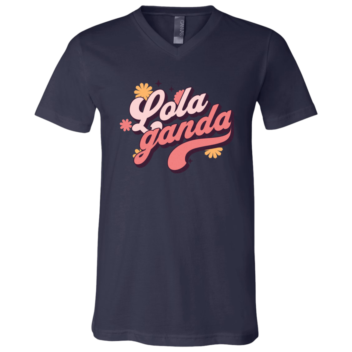 Lola Ganda Unisex Jersey V-Neck T-Shirt