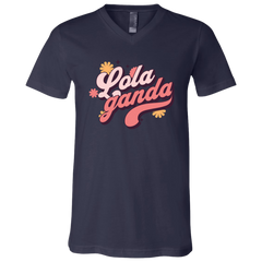 Lola Ganda Unisex Jersey V-Neck T-Shirt