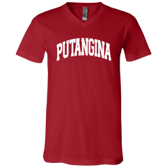 Putangina Arch Unisex Jersey V-Neck T-Shirt