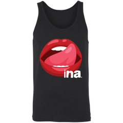 Tongue Ina Unisex Cotton Tank Top