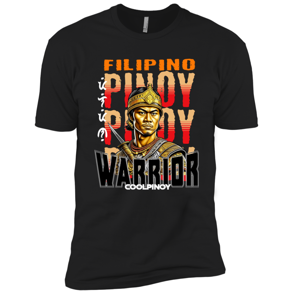 Filipino Warrior King Youth Cotton T-Shirt