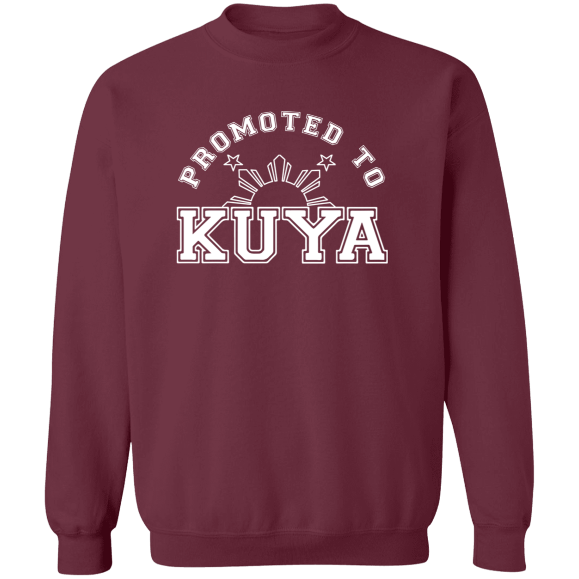 Promoted To Kuya Unisex Crewneck Pullover Sweatshirt